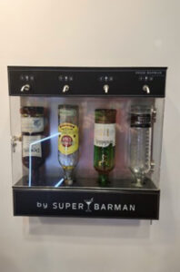 Super barman botellas